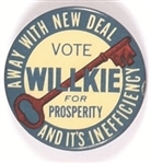 Willkie Away With the New Deal