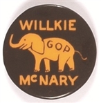 Willkie, McNary GOP Elephant
