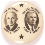 Truman, Barkley Scarce Jugate