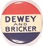 Dewey and Bricker RWB Celluloid