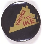 Virginia for Ike State Set Pin