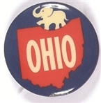 Eisenhower Ohio Elephant Celluloid