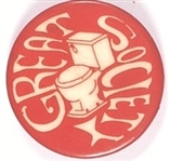 LBJ Great Society Toilet Celluloid