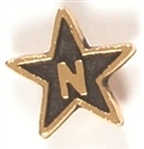 Nixon Clutchback Star Pin