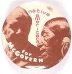 Native Americans for McGovern