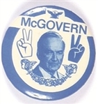 McGovern Blacks and Whites Peace Sign