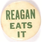 Reagan Eats It
