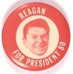 Reagan Red and White Celluloid