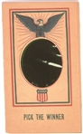 Coolidge/Davis Pick the Winner Foldout Card