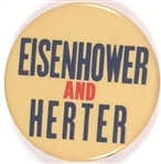 Eisenhower and Herter Massachusetts Celluloid