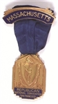 Eisenhower Massachusetts 1956 Convention Pin