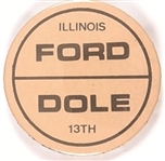 Ford, Dole Illinois 13th District