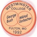 Bush, Gorbachev Westminster College