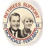 Retirees Support Mondale and Ferraro