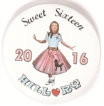 Hillary Clinton Sweet 16