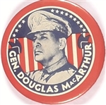 General MacArthur Larger Size RWB Celluloid