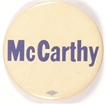 McCarthy Blue and White Celluloid