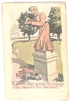 Suffrage She Speaks for Herself Postcard
