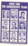 Johnson, Ted Kennedy Massachusetts Coattail Card