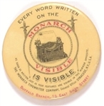 Monarch Typewriters Advertising Mirror