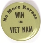 No More Koreas Win in Vietnam