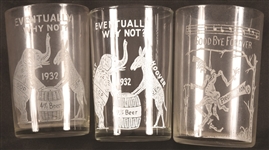 Trio of Anti Prohibition Glasses
