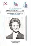 Lurleen Wallace Inauguration Program