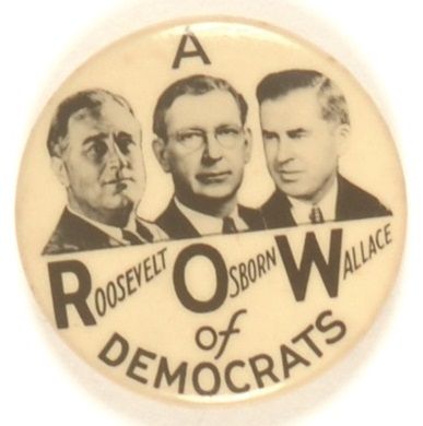 Roosevelt ROW of Democrats