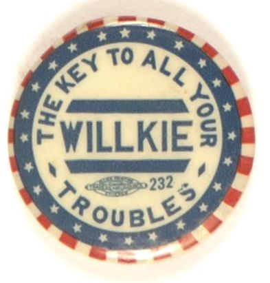Willkie the Key to All Your Troubles