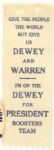 Dewey Boosters Team Campaign Ribbon