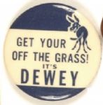 Get Your Ass Off the Grass, It’s Dewey