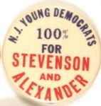 Stevenson and Alexander New Jersey Young Democrats