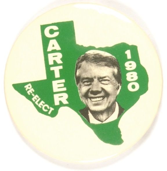 Re-Elect Carter Texas Pin