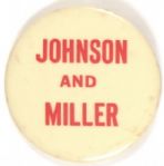 Johnson and Miller, 1964 Celluloid
