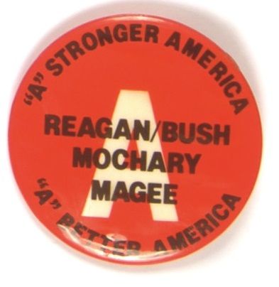 Reagan, Mochary, Magee New Jersey Coattail
