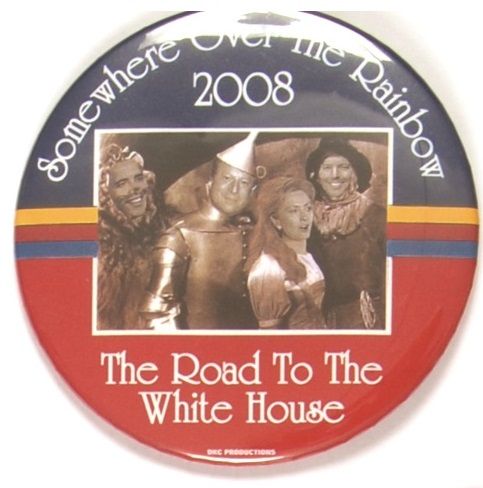 Obama, Hillary Somewhere Over the Rainbow