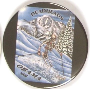 Obama Skiing Deadheads