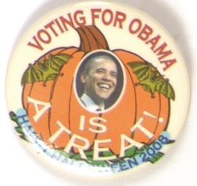 Voting for Obama is a Treat
