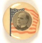 McKinley With Flag