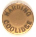 Harding-Coolidge Embossed Pin