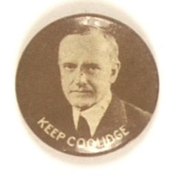 Coolidge Brown Lithograph