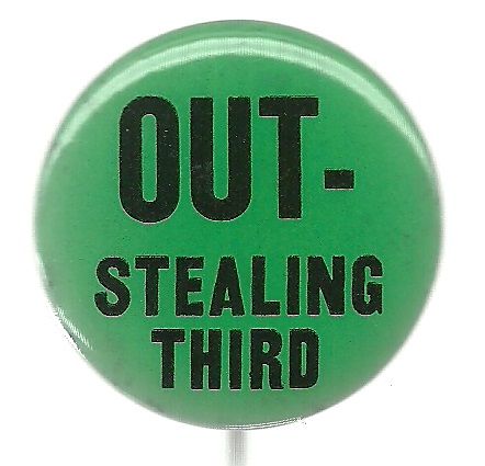 Willkie Out Stealing Third