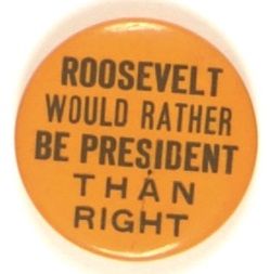 Willkie Anti FDR Celluloid