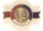 Alf Landon Enamel Pin