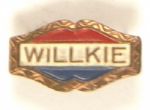 Willkie Enamel Pinback