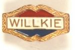 Willkie Enamel Pinback