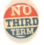 Willkie No Third Term