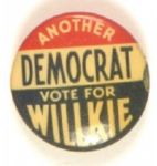Another Democrat Vote for Willkie