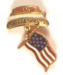 Wendell Willkie Flag Pinback
