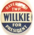 Haverford Township for Willkie
